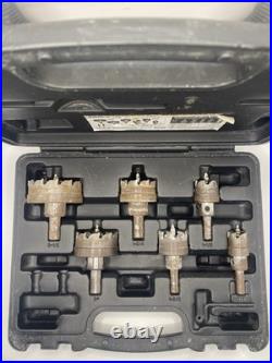 Klein Tools 31873 7-Piece Master Electrician's Carbide Hole Cutter Set