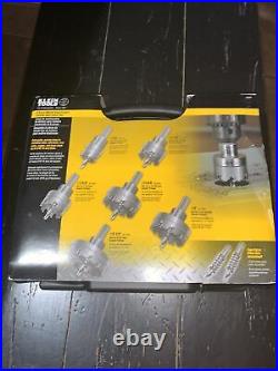 Klein Tools 31873 8-Pc Master Electrician Hole Cutter Set New
