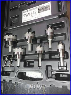 Klein Tools 31873 8-Pc Master Electrician Hole Cutter Set New