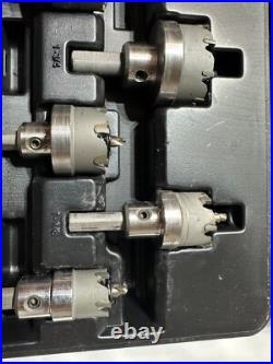 Klein Tools 31873 8-Piece Master Electrician's Carbide Hole Cutter barely used