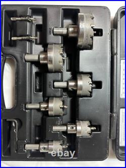 Klein Tools 31873 8-Piece Master Electrician's Carbide Hole Cutter barely used