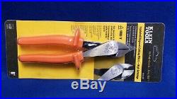 Klein Tools 4-Piece Insulated Set- Pliers+Wire Strippers+Cutters+NeedleNose Plrs