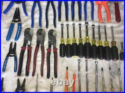Klein Tools 58 Piece Set Wire Stripper-Cutter, Screwdrivers, Nut Drivers & More