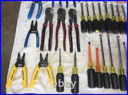 Klein Tools 58 Piece Set Wire Stripper-Cutter, Screwdrivers, Nut Drivers & More