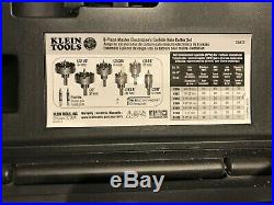 Klein Tools 8-Piece Master Electrician's Carbide Hole Cutter Set