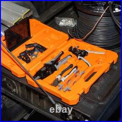 Klein Tools 92919SEP Solar Tool Set with Cutter, Stripper, Crimper, Orange