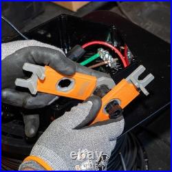 Klein Tools 92919SEP Solar Tool Set with Cutter, Stripper, Crimper, Orange