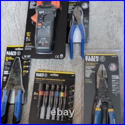 Klein Tools CL390 6pc Tool Set Clamp Meter + Wire Stripper + Pliers + Cutters
