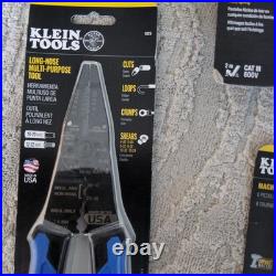 Klein Tools CL390 6pc Tool Set Clamp Meter + Wire Stripper + Pliers + Cutters