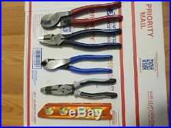 Klein Tools Pliers And Cutters Set of 5 PiecesNew open Package