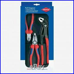 Knipex 00-20-09-V01 Best Seller Set, Cobra Pliers, Combo Pliers and Cutters