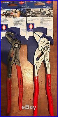 Knipex 4pc Plier Set -Diagonal Cutter, Water Pump Pliers, & Multi Purpose Pliers