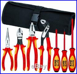 Knipex 9K-98-98-27-US Pliers / Screwdriver Tool Set withCutters, 7 Piece