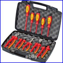 Knipex Insulated Industrial Tool Set With Hard Case 10 Pieces 9K 98 98 30 US