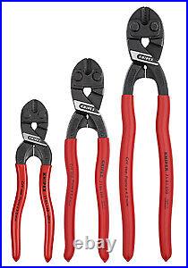 Knipex Tools 00 20 05 Us2 3 Piece Cobolt Compact Bolt Cutters Set