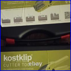 Kostklip Cutter Tool Kit 7-Piece with Carry Case, Tape Measure & Blade/Adapter