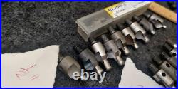 LARGE LOT SCHRILLO & ATI Microstop Countersink Cages + Cutter set 1/2 7/16 3/8