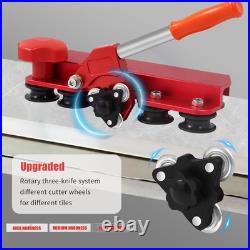 Large Formattile Cutter, Manual Ceramic Tile Cutting Tool with Built-In Suction Large Formattile Cutter, Manual Ceramic Tile Cutting Tool with Built-In Suction