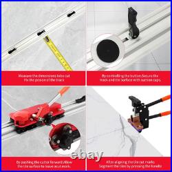 Large Formattile Cutter, Manual Ceramic Tile Cutting Tool with Built-In Suction Large Formattile Cutter, Manual Ceramic Tile Cutting Tool with Built-In Suction