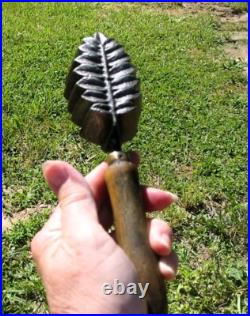 Large Rare Vintage Millinery Fancy Serrated Leaf Tool Mold Cutter SET #27 Large Rare Vintage Millinery Fancy Serrated Leaf Tool Mold Cutter SET #27