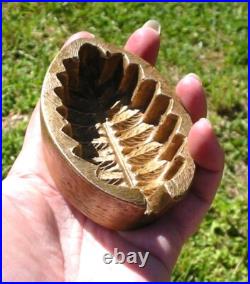 Large Rare Vintage Millinery Fancy Serrated Leaf Tool Mold Cutter SET #27 Large Rare Vintage Millinery Fancy Serrated Leaf Tool Mold Cutter SET #27