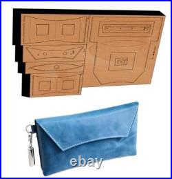 Leather Cutting Die, Precision Punch Cutter Embossing Tool for Handbag 215x110mm