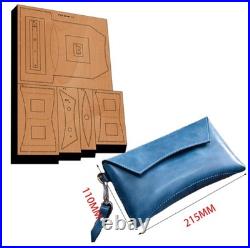 Leather Cutting Die, Precision Punch Cutter Embossing Tool for Handbag 215x110mm