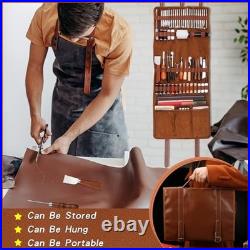 Leather Tooling Kit Complete Leather Craft Tools Set for DIY Leatherworking