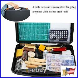 Leather Working Tool Set 509 Pieces With An Instructions Punch Cutter Tools