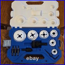 Lenox 15 PC Carbide Hole Cutter Kit 30878500CHC Electrician Kit