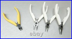 Lindstrom Pliers Set Supreme Line 7490 7590 7893 & Cutter 8141 4pc Kit Pouch