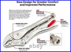 Locking Plier Set 5 Piece Hand Tools Crescent Wire Cutter Gift Him Workshop New Locking Plier Set 5 Piece Hand Tools Crescent Wire Cutter Gift Him Workshop New