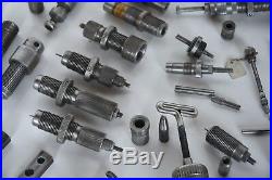 Lot Reloading Tools Dies Shell Resizers Gunsmith Set Head Parts Cutters Bullet