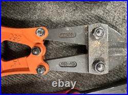 Lot of 7 Various Bolt Cutters HK Porter HKP Ace Anvil Cr-Mo Sizes 14 18 24 42