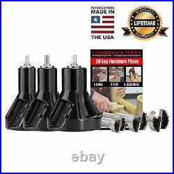 Lumberjack Tools 1, 1-1/2 & 2 Commercial Master Kit CSK3 Log Tenon Cutter