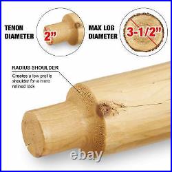 Lumberjack Tools 1, 1-1/2 & 2 Pro Master Kit PSK3 Log Furniture Tenon Cutter