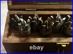 MACHINIST OfCe LATHE MILL Machinist Set of Roto Bor End Mill Cutter Tools