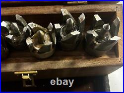 MACHINIST OfCe LATHE MILL Machinist Set of Roto Bor End Mill Cutter Tools