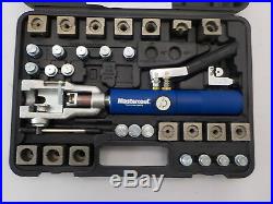 MASTERCOOL 72475-PRC Universal Hydraulic Flaring Tool Set with Tube Cutter