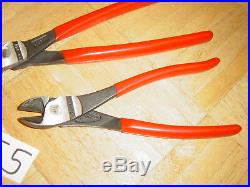 Mac Tools 2 Piece Knipex Bent High Leverage Cutters 8 & 10 Inch