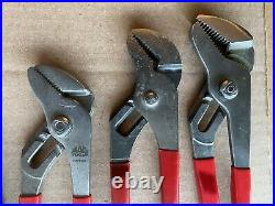 Mac Tools 6pc Adjustable Pliers Cutters Needle Nose Angled