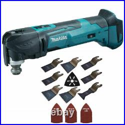 Makita DTM51Z 18V Oscillating Multi Tool Cutter with 39 Piece Accessories Set