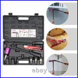 Manual PEX-A Expansion Tool Set 3 Sizes 1/2 3/4 1 Inch Ratcheting With Pipe Cutter