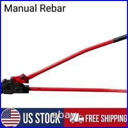 Manual Rebar Bender and Cutter Tool Set 3/4 Bender & 5/8 Cutter for #5 #6