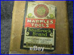 Marples M44 Plough Plane. Complete. Set of 8 Cutters. 1930's Made in Sheffield