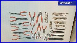Matco Tools 23PC Pliers And Wrench Set SPW23SET Needle Nose Cutters Wrenches