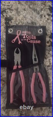 Matco Tools 2pc Pink Grips Diagonal Cutter #pd7b And Needle Nose Pliers #pnnc7b