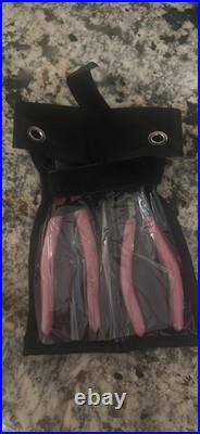 Matco Tools 2pc Pink Grips Diagonal Cutter #pd7b And Needle Nose Pliers #pnnc7b