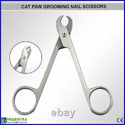 Medentra Professional Pets Grooming Tools 3Pcs Set Dog Cat Paw Cutter Scissors