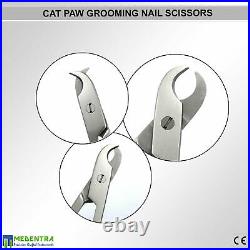 Medentra Professional Pets Grooming Tools 3Pcs Set Dog Cat Paw Cutter Scissors